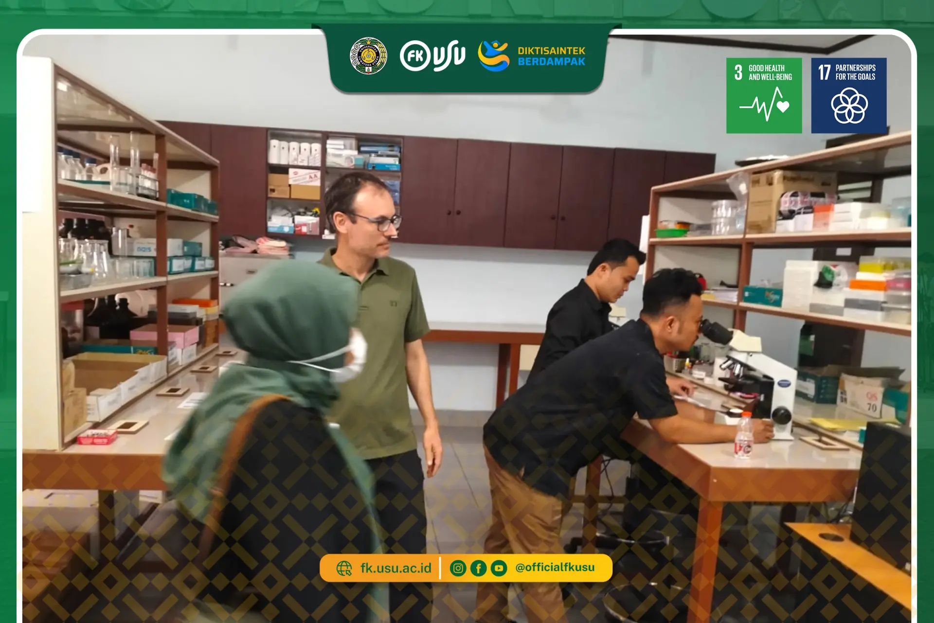 Fakultas Kedokteran USU dan University of Barcelona Bahas Rencana Kolaborasi Penelitian Rodent-Borne Diseases